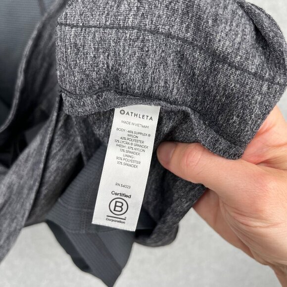 Athleta Metro Downtown Skort Size XL Heathered Gray Pockets Tennis Prep Golf EUC - Picture 9 of 14